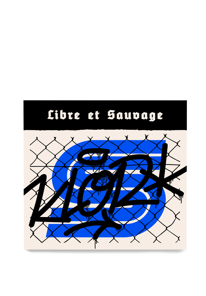 54 x 54" - LIBRE ET SAUVAGE -  Resilience Serie - 123klan