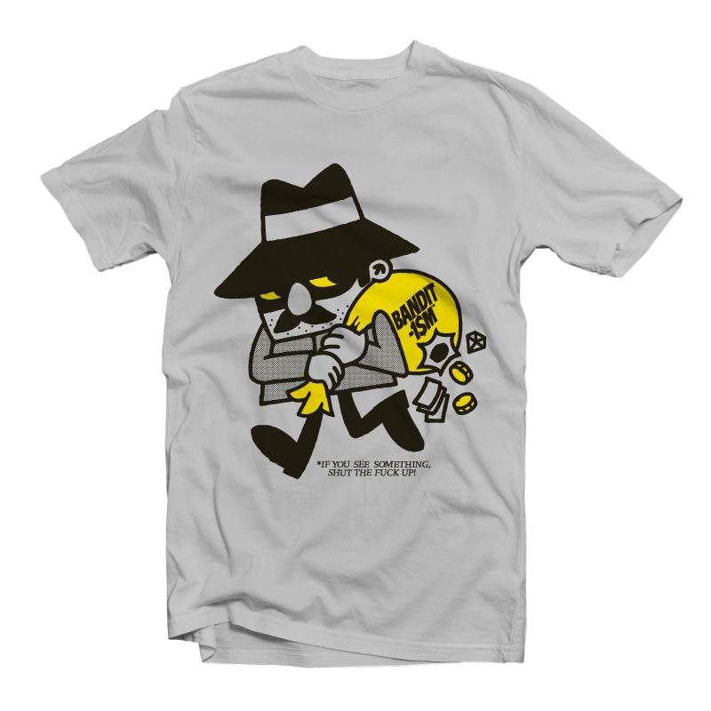Robber Unisex t-shirt Grey