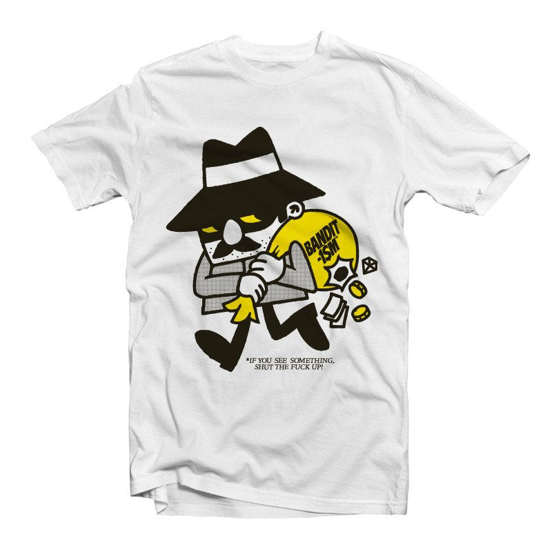 Robber Unisex t-shirt White