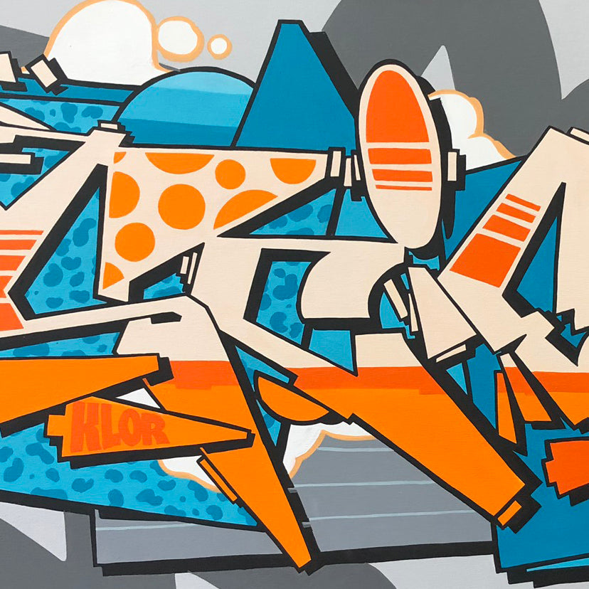 24"x 36" - SCIEN GRAFFITI LETTER 2019