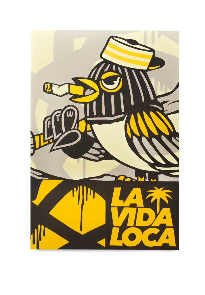 SOLD - Vida Loca - 24 x 36" - 123klan