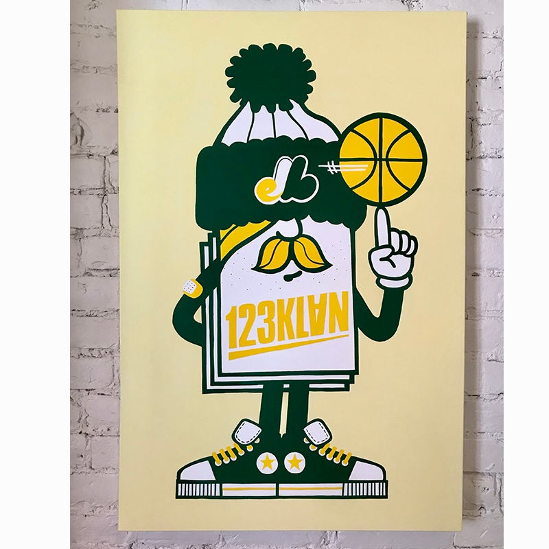 24 x 36" - Mister Card III Variance