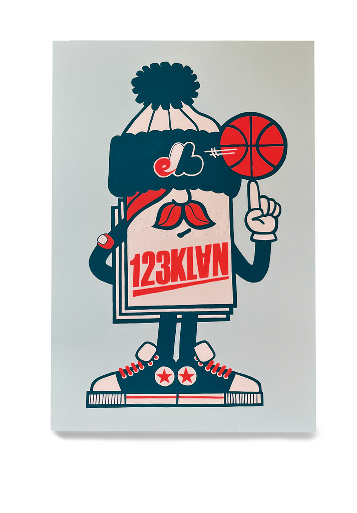 24 x 36"- Mister Card II Variance - 123klan