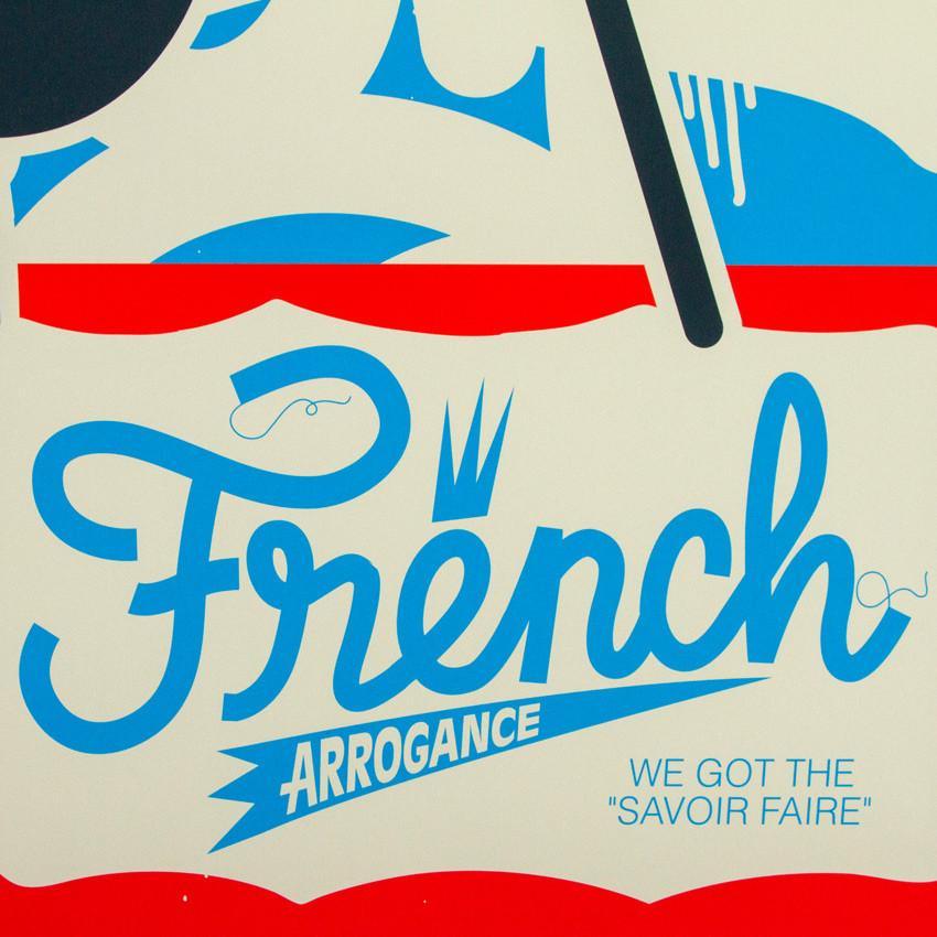 Art Print French Arrogance X Pow! Wow! - 123klan 123klan graffiti art