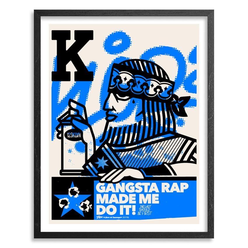 ART PRINT MINI KING - 123klan 123klan graffiti art