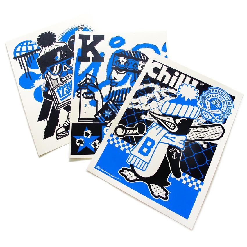 ART PRINT MINI KING - 123klan 123klan graffiti art