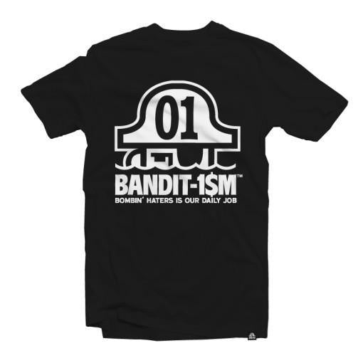 Bandit1sm Pirate Logo Black - 123klan 123klan graffiti art