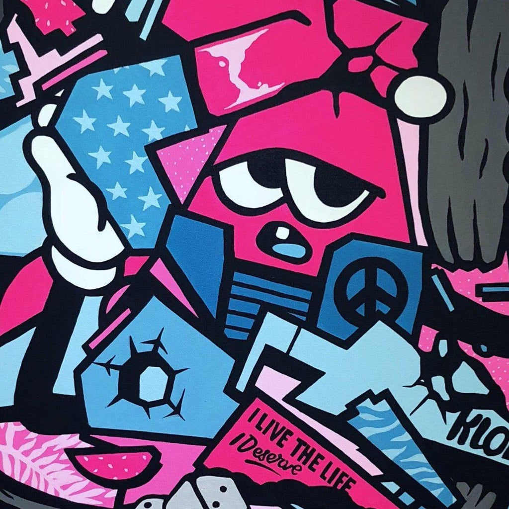 DOT Mix Mash Up A.K.A Jacques - 123klan 123klan graffiti art