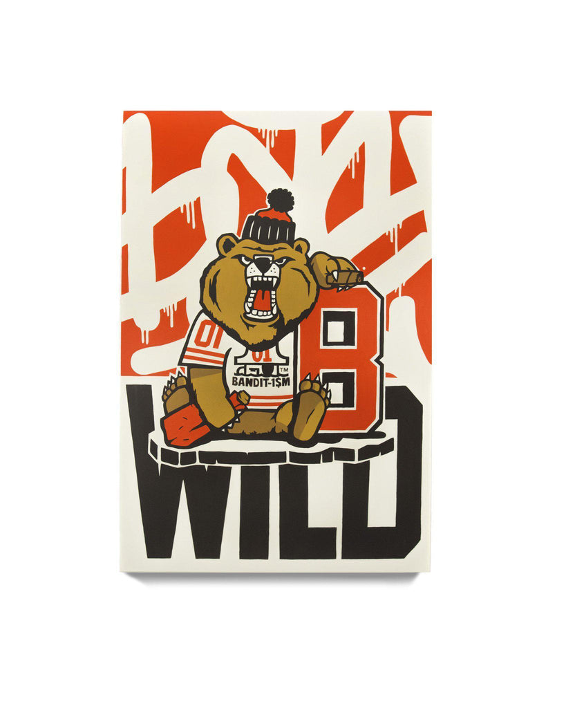 " New Wild Order " 24 x 36" - 123klan 123klan graffiti art