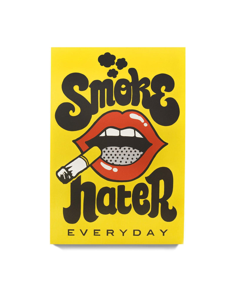 " Smoke Hater " 24x 36" - 123klan 123klan graffiti art
