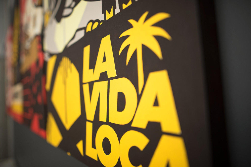 " Vida Loca " 24 x 36" - 123klan 123klan graffiti art